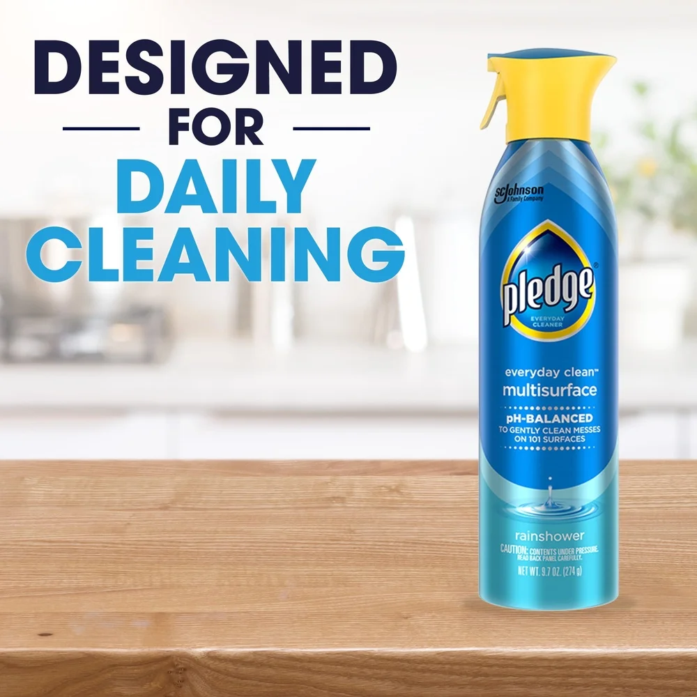 Surface cleaning spray