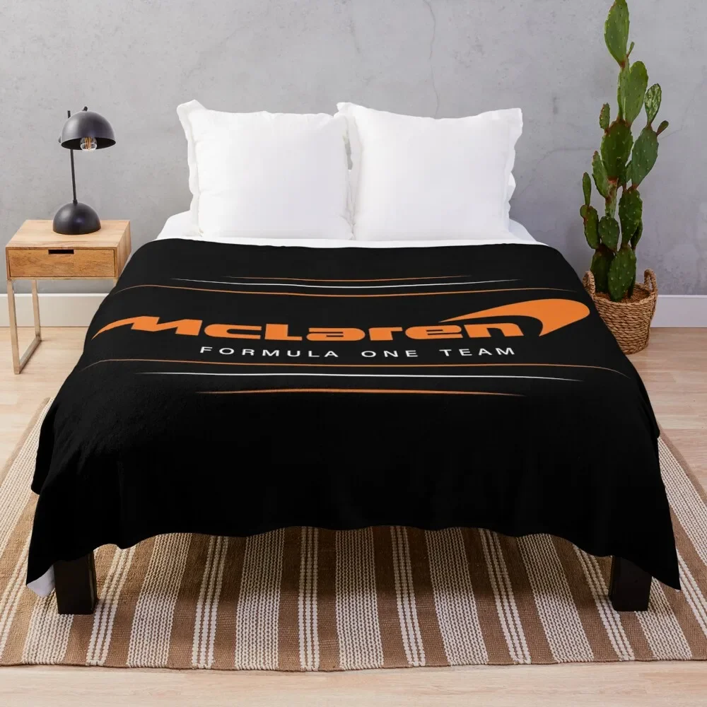 

British Motor Racing Team Throw Blanket Moving Bed Blankets