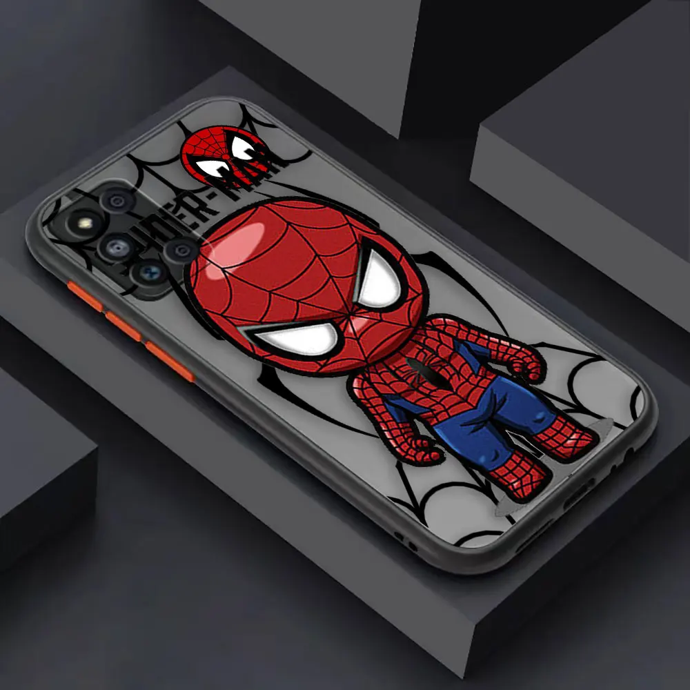thumbnail image 1 of Matte Case for Samsung Galaxy M62 M53 M52 M51 M33 M32 M31 M30S M23 5G J8 J7 J6 J5 Case Funda Coque Marvel Avengers Anime Cartoon, 1 of 5