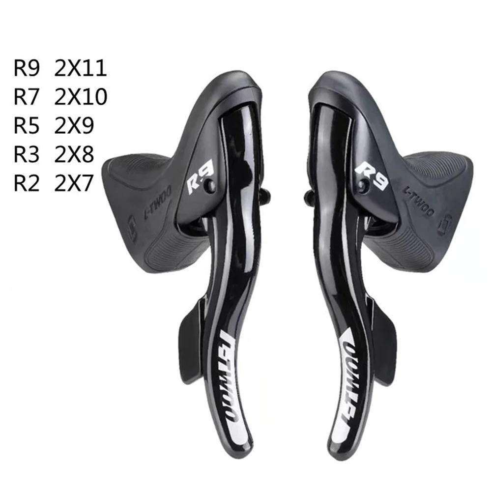 2023New Speed Road Bike Shifters Leva R2/R3/R5/R7/R9 22.2 ± 0.2/24 ± 0.2Mm Ltwoo Sostituzione Per-Shimano Deragliatore Parte Accessorie