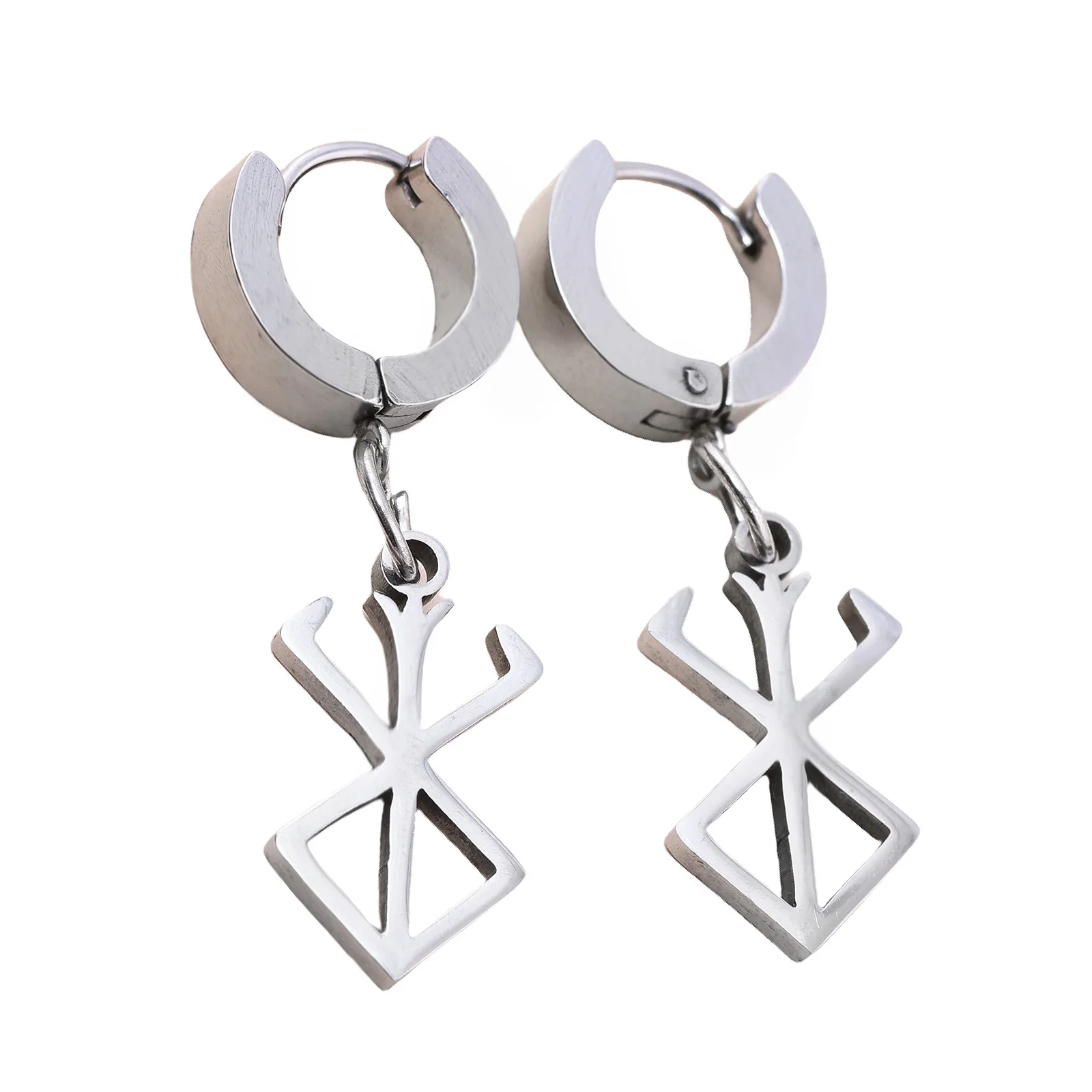 Japanese Anime Berserk logo Brand of Sacrifice Earrings Pendant