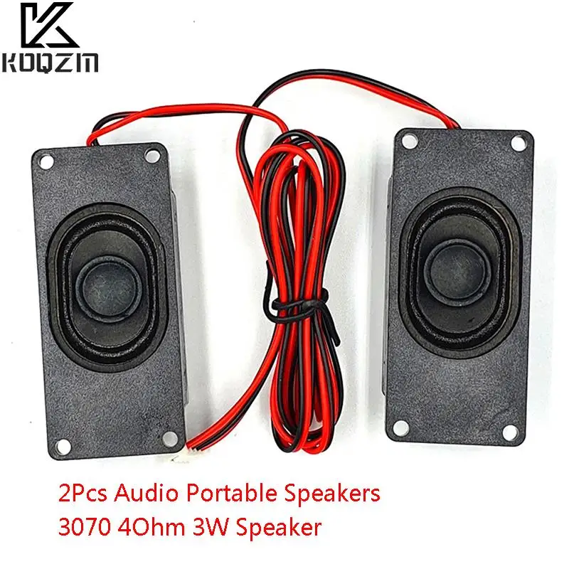 1 çift ses taşınabilir hoparlörler 3070 2840 3W bilgisayar TV hoparlörler hoparlör