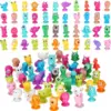 10/20/50pcs/lot Mini Sucker Dolls Marine Land Strange Animal Cupule Suckers kids Action Toy Capsule Model Suction Cup Puppets 1