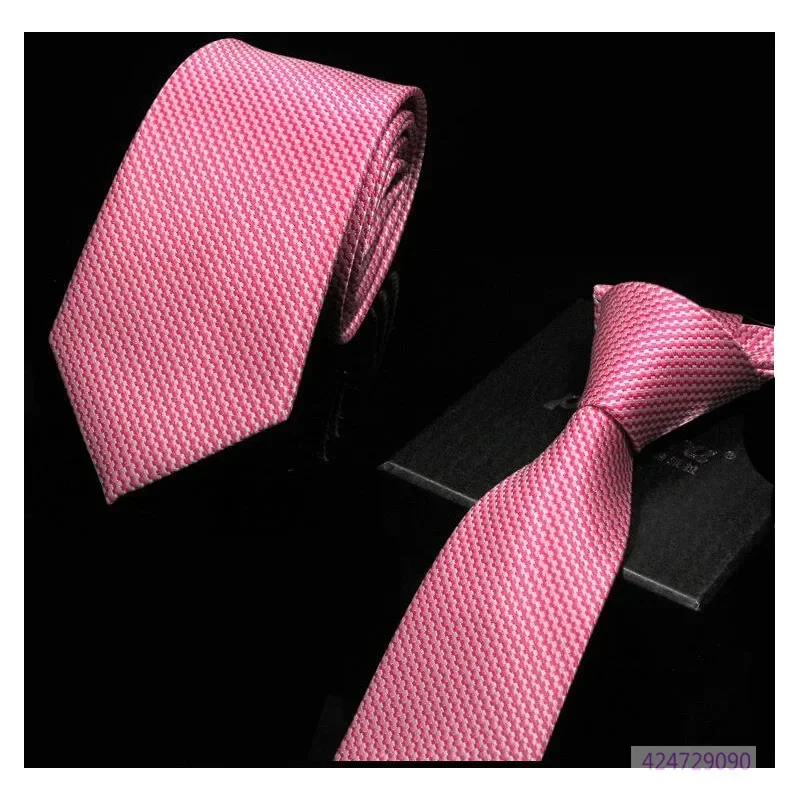 Neck Tie 7 cm Width Mens Ties Polka Dot Skinny Neckwear Wedding Party