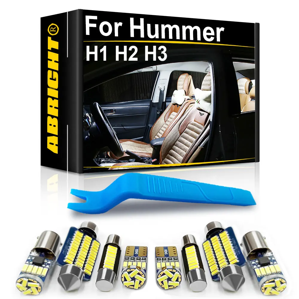 Car LED Interior Lights Canbus For Hummer H3 H2 H1 1992 1999 2000 2001 2002  2003 2004 2005 2006 2007 2008 2009 2010 Accessories AliExpress