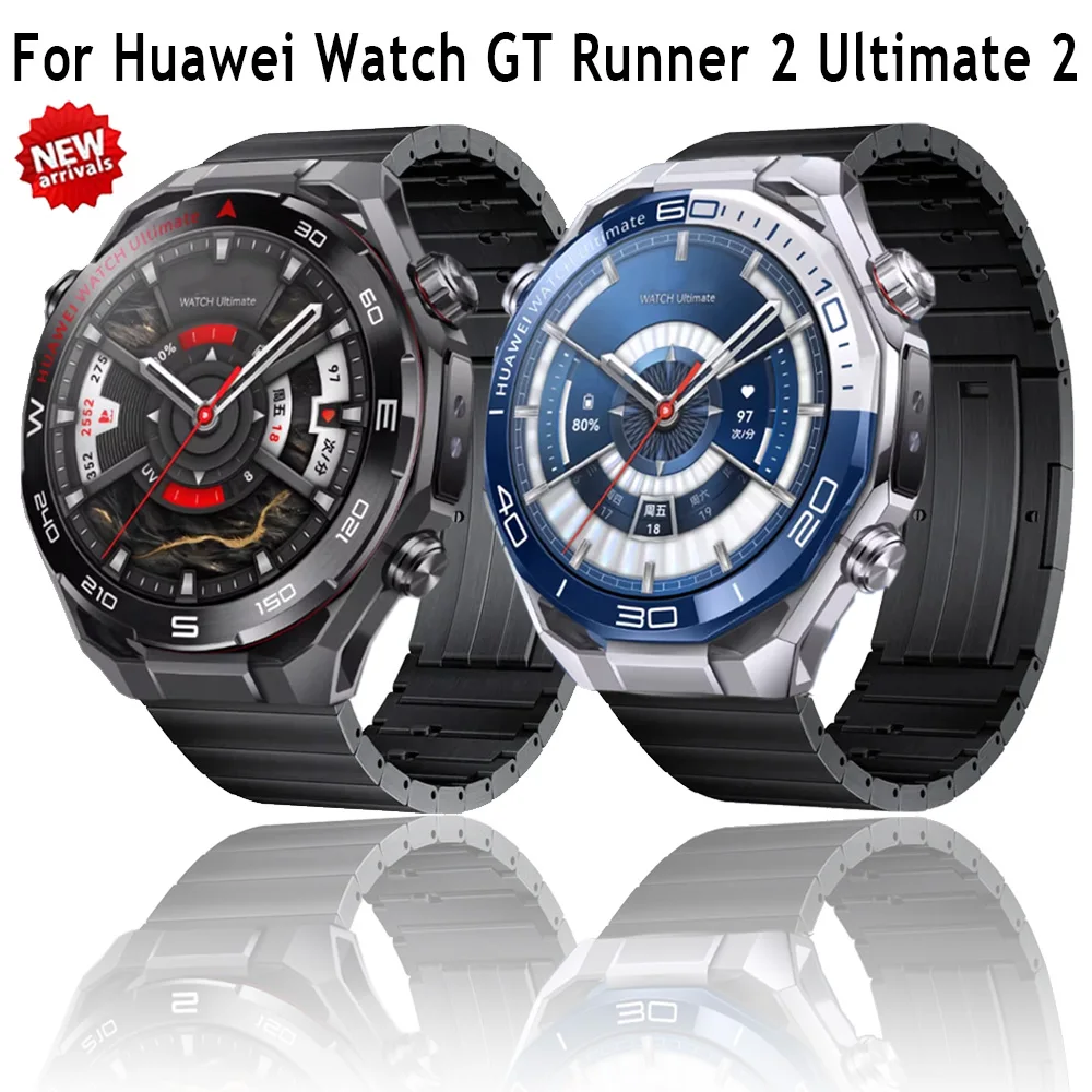 Enhanced Titanium Quick Release 22mm Watch Strap
