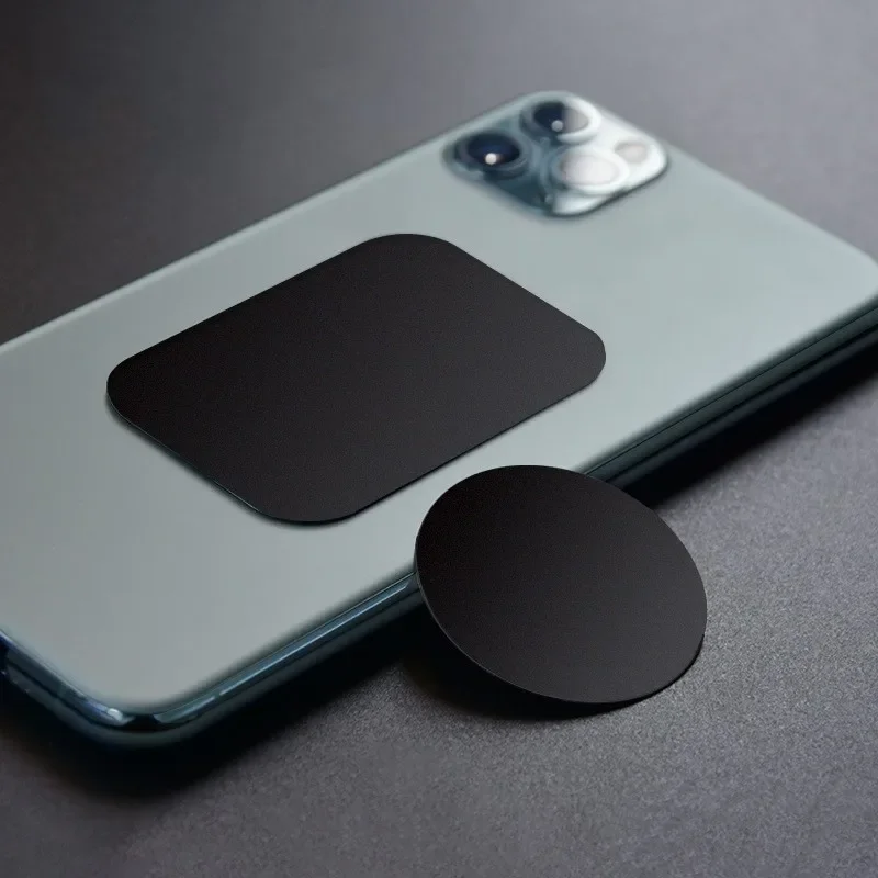 5pcs 30mm 35mm 40mm 50mm 60mm Magnetic Metal Plate For Car Phone Holder Iron Sheet Disk Sticker For iPhone 12 11 X 7 8 Xiaomi — view 4