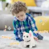New Walking Kitty Plush Toy Electric Interactive Cat Stuffed Animal Meowing Tail Wagging Head Nodding Cat Pet Toy For Kids Gift 2