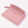 Women Slim Business Card Holder Wallet Men Mini Wallets Zipper Card Money Holders Vintage Short Wallet Female Thin Small Purse 3