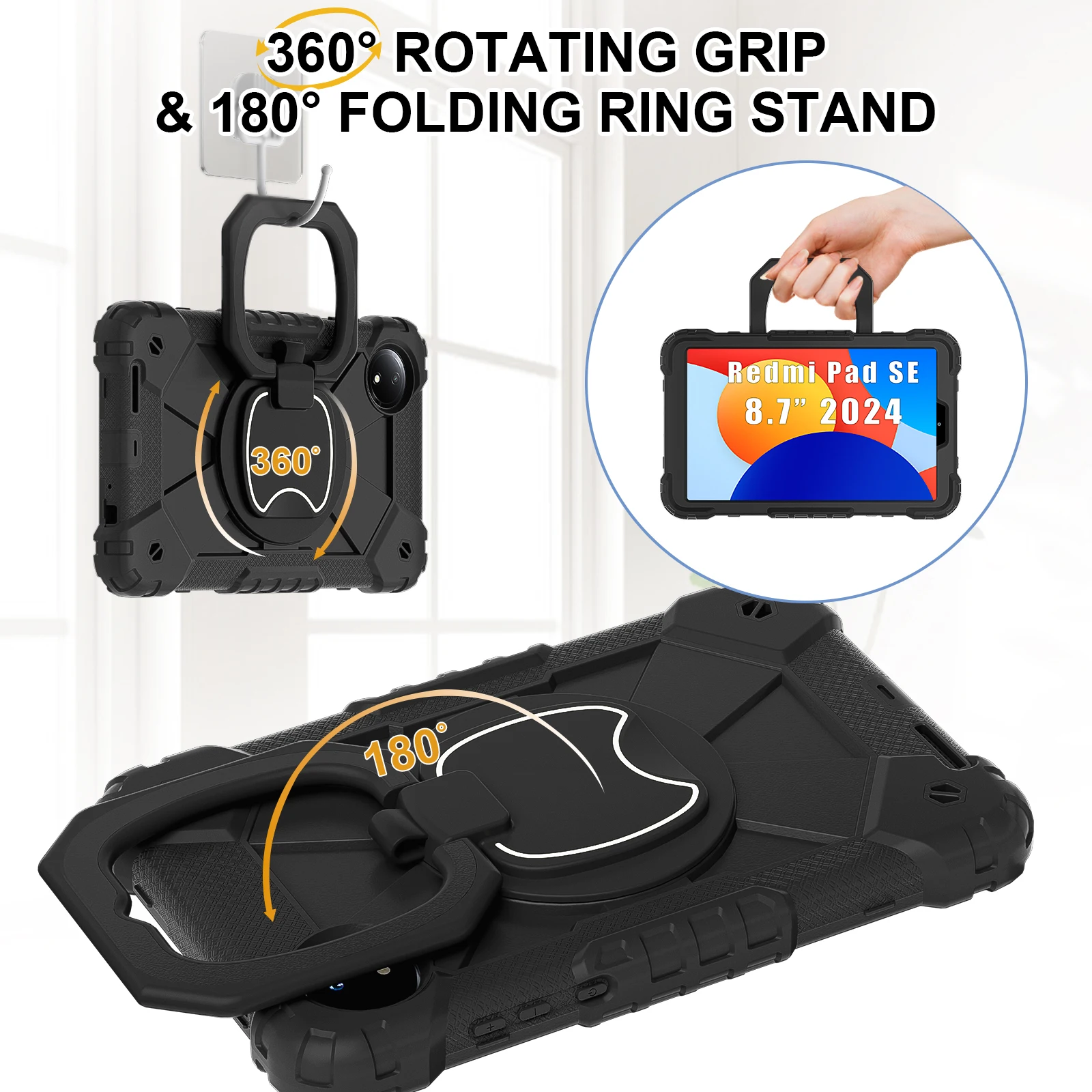 Capa protetora reforçada para xiaomi redmi pad se 8.7_voghion.com