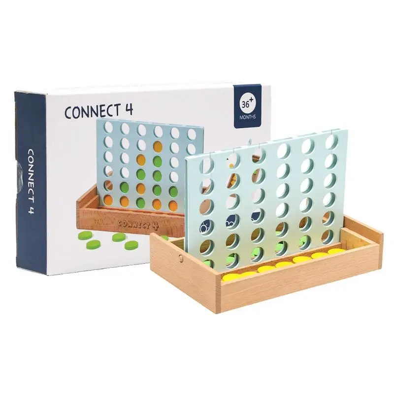 

4 In A Row Game Foldable Line Up 4 Toys Kids Board Games 2 Player Indoor Outdoor Educational Games Family Board Game For Kids
