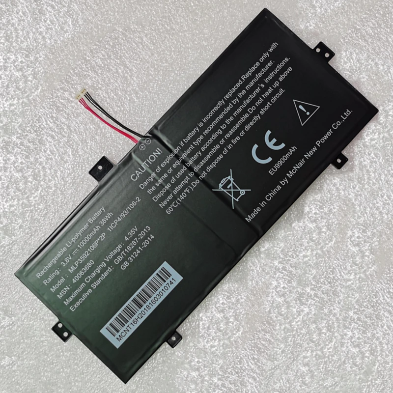Bateria do Portátil para Mcnair Medion Akoya E2215t E2217t E2218t E2221t E2228t kx dm 40063680 Mlp3592106p x 2p 60170 60200 60250 Novo