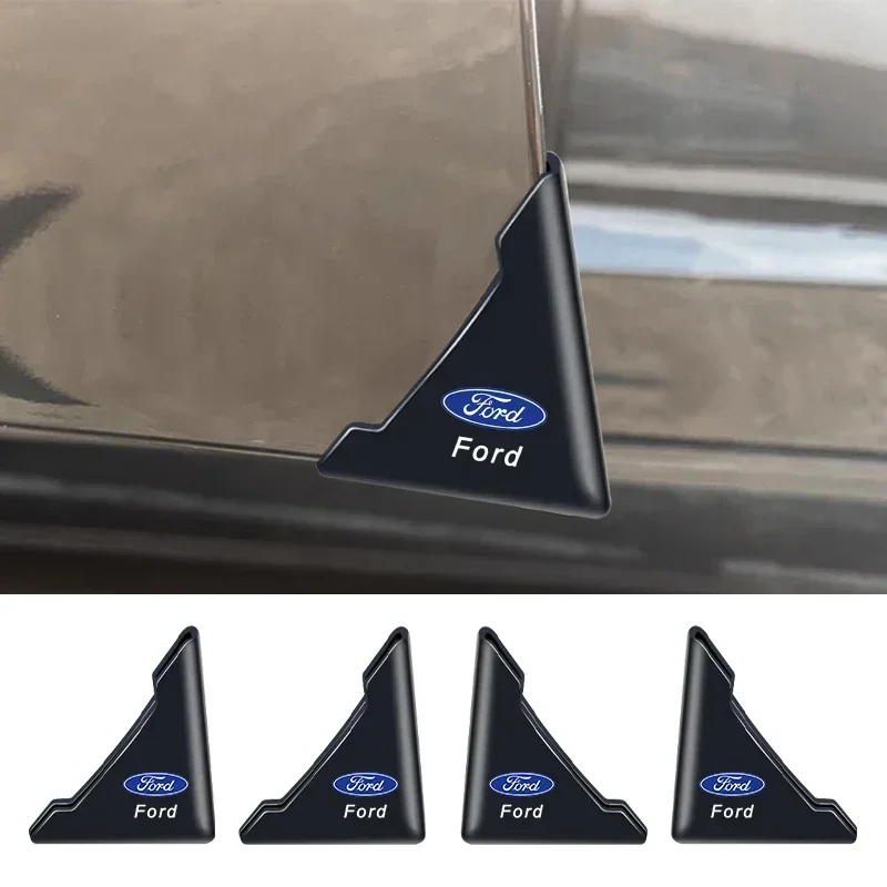 2 Pz Silicone Car Door Edge Corner Guards Per Ford Focus Mondeo Kuga Fiesta Mk7 Escort Explorer Edge 2 4 Mk2 Mk4 Accessori Per Auto