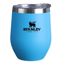 Quick Delivery 12 OZ stanley Cup Thermos Beer Cup Stainless Steel Coffee Bottle Vacuum Insulation Tape Cover Leak Proof 350ml