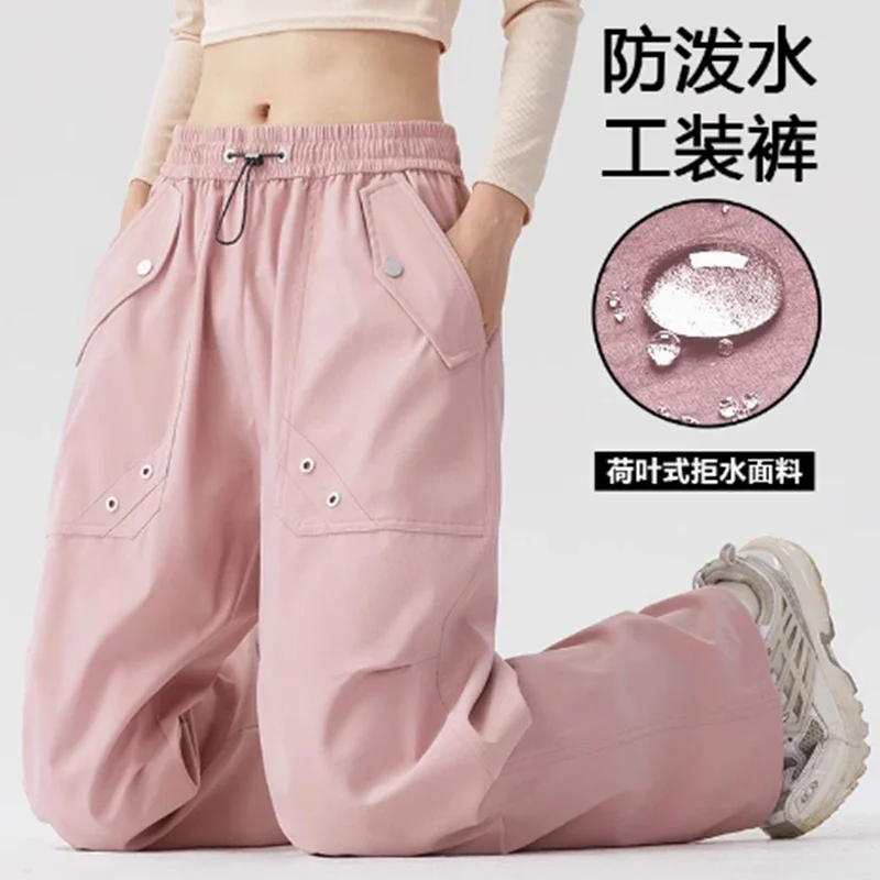Windproof and waterproof plus velvet thickened assault pants for women outdoor mountaineering overalls hiking sports trousers