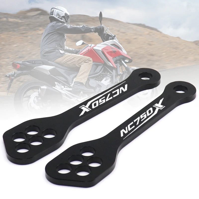 

Lowering Links Kit For NC750X NC 750X 2021-2022 Motorcycle Adjustable Rear Cushion Lever Suspension Linkage Drop