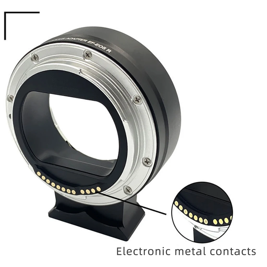 

FEICHAO Camera EF-EOSR Lens Adapter Ring for Canon EF-S Lens to EOS RF Mount for R5C R6 R7 R10 R3 with 1/4 Hole for Tripod Vlog