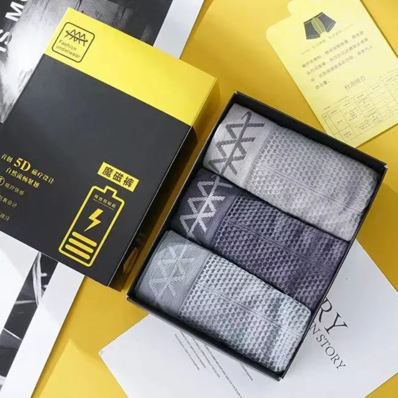 High Elasticity Men Boxers Seamless Men Underpants Honeycomb Breathable Mid Waist Male Underwear Soft Moisture-wicking Panties - Image 6