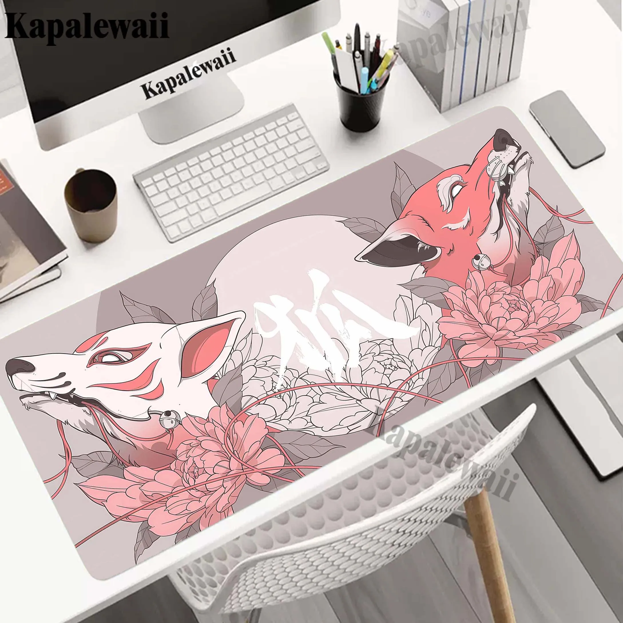 

Fox Spirit Gamer Mouse Pad Mousepads Locking Edge Mouse Mat Gaming Mousepad Keyboard Pads XXL Anti-slip Soft Pad Tapis De Souris