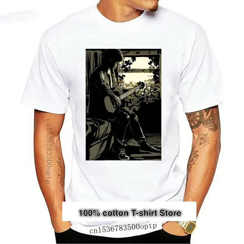 Camiseta De Manga Corta Para Hombre, Ropa De Algodon, Colore Negro, A La Moda, L'Ultimo Di Noi Ii 2