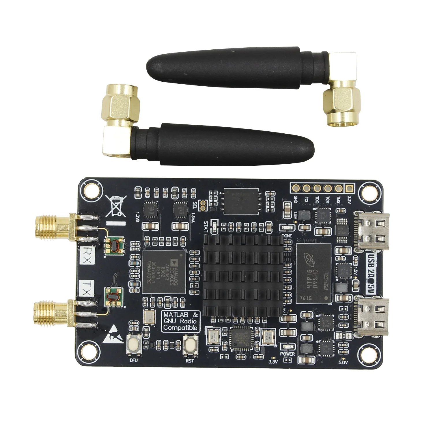Zynq7010 AD9363 SDR XC7Z010CLG400+AD9363ABCZ PlutoSDR Nano용 소프트웨어 정의 라디오 개발 보드