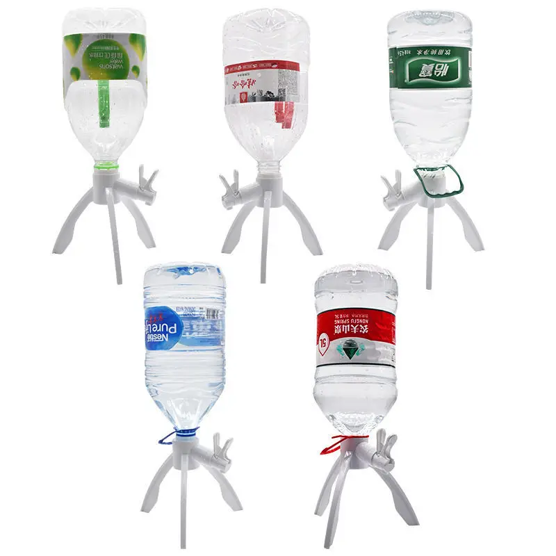 Mineral water special bracket large bucket simple drinking water rack 4L pure 5L barreled intake bracket press