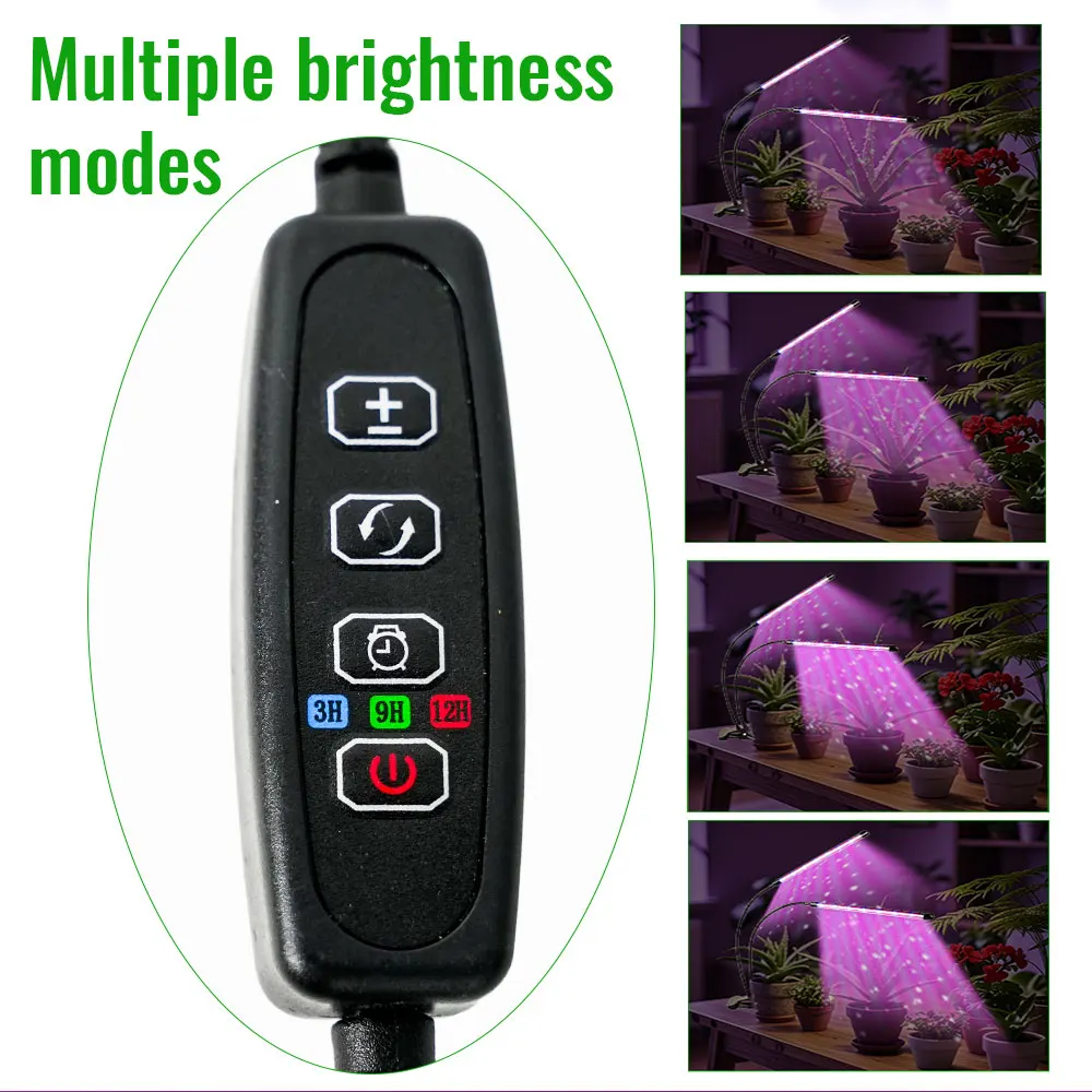 Portable dual head plant light full spectrum plant LED growth led grow light grow light