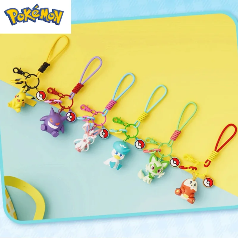 New Aroma Pokemon Figures Keychain 6 Styles Very Kawaii Gengar