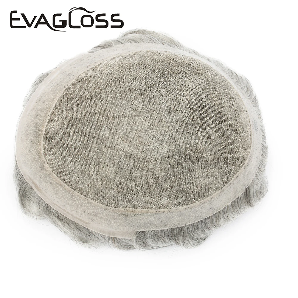 Human Hair Toupee Australia Toupee Men Lace PU Base Wig Men Male Hair Prosthesis Breathable Man Wig Capillary Prosthesis Replacement System
