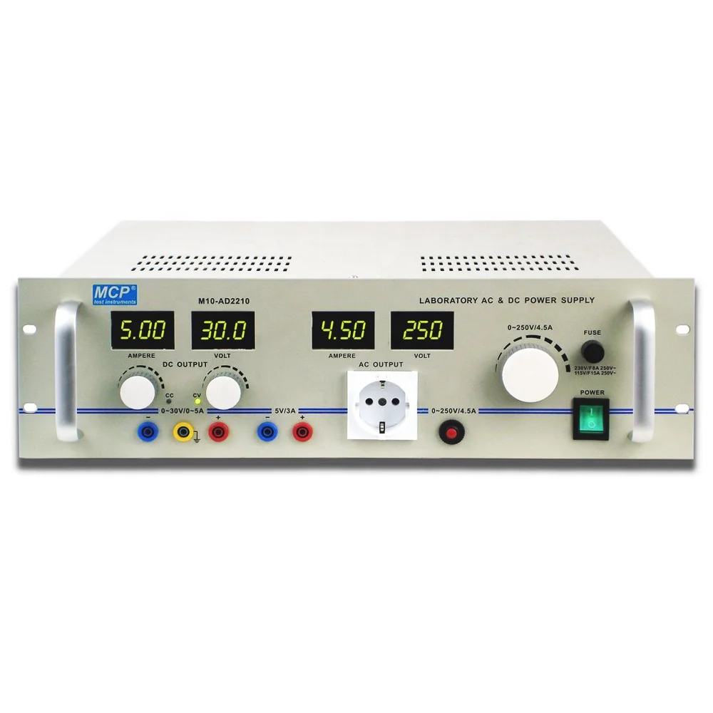 

MCP M10-AD2210 - AC & DC POWER SUPPLY / regulated ac dc power supply