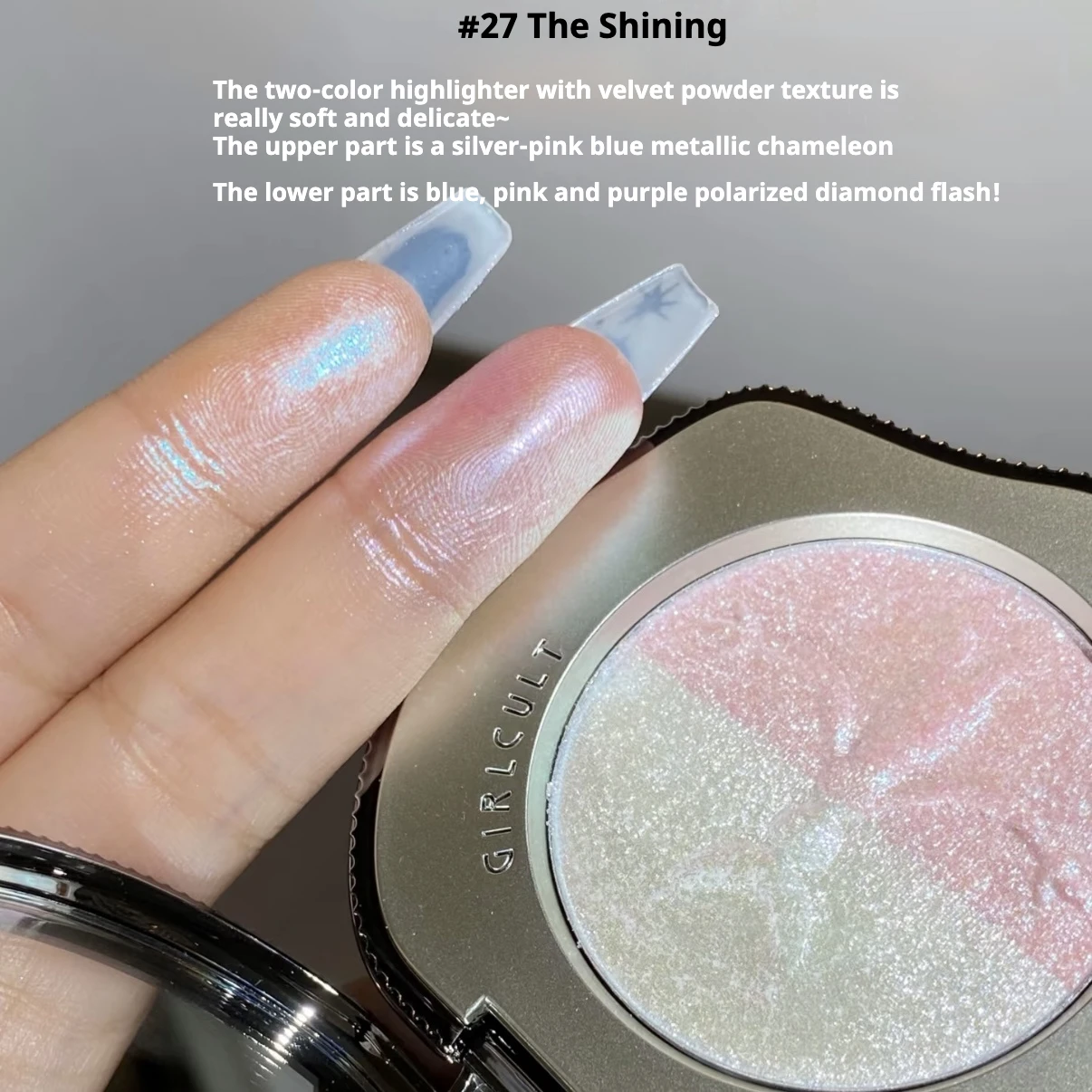 Girlcult Peach Series Jelly Blusher Cream Witch Blush Clay Blood Peach Highlighter Expansion Color White Nude Color Fine Matte