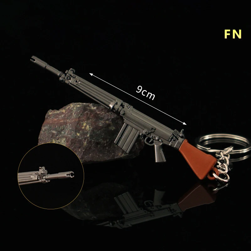 アリーナブレイクアウト AKS74U モデルキーホルダー CF 銃 FN FAL