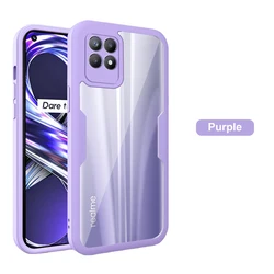 Ultimate 360° Protective Bumper Case with Screen Protector for Narzo 20 Pro (Purple)