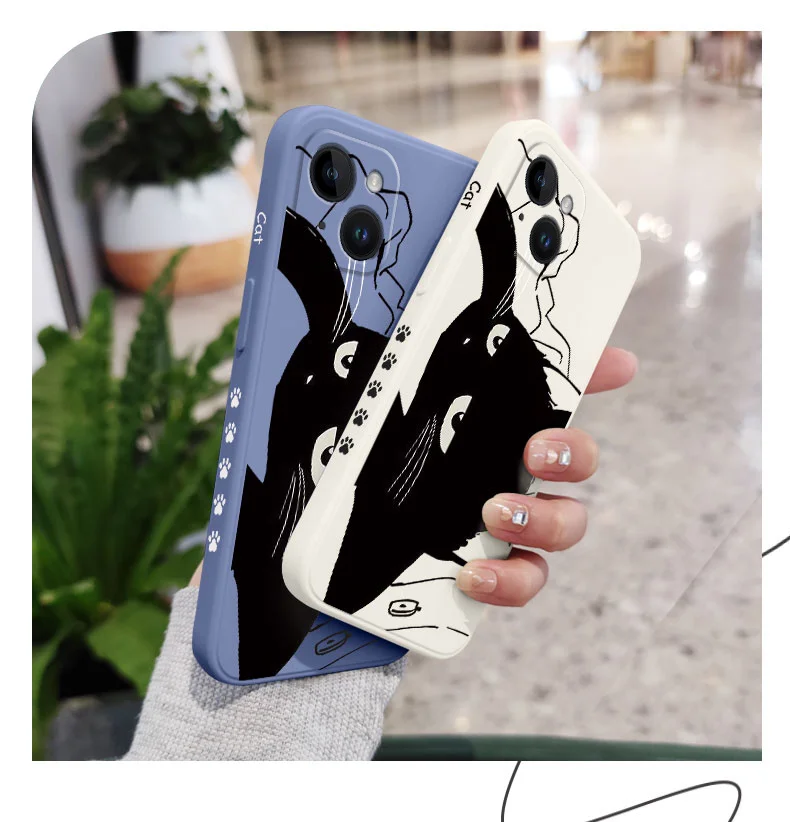 Brush Rainbow Phone Case For iPhone 15 14 13 12 11 X XR XS SE2 SE2020 8 7 6 6S Plus Pro Max Mini Silicone Cover- S0562d1c9888b4873986bf11bb8eb5e2b7