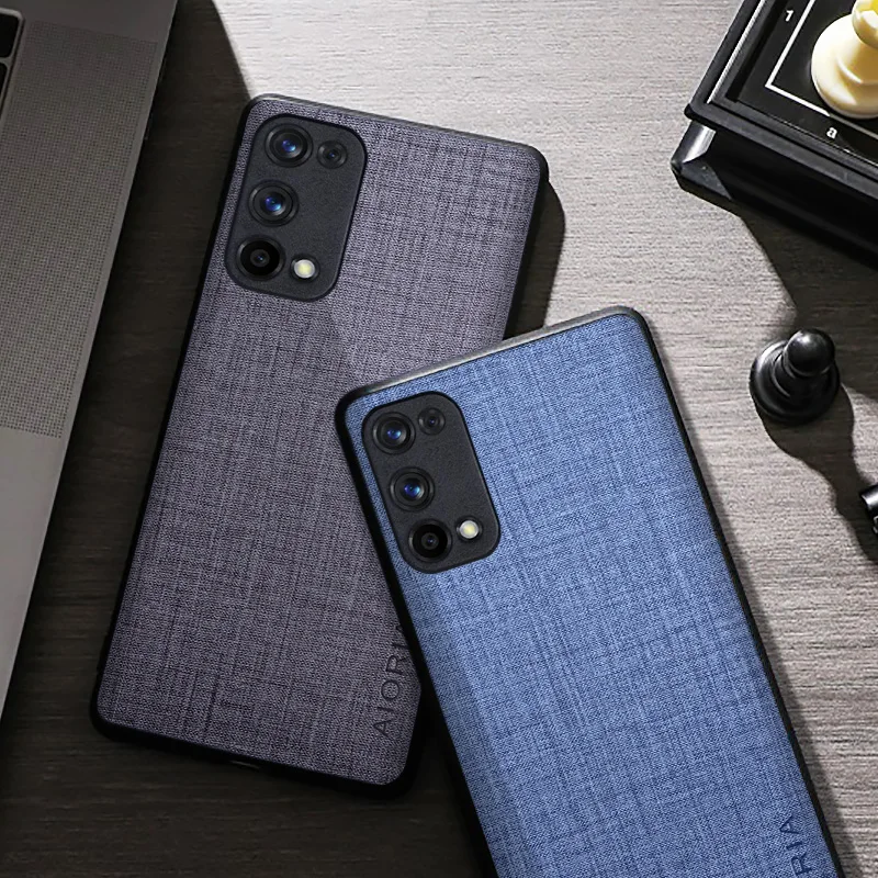 Textile Texture Four-Corner Explosion-Proof Protective Phone Case