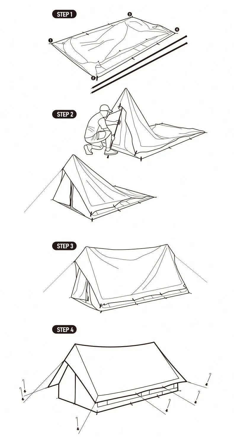 【新品・未使用】Naturehike エクステンド 5.6 Naturehike Extend 5.6 Glamping Cotton Tent Outdoor Cabin