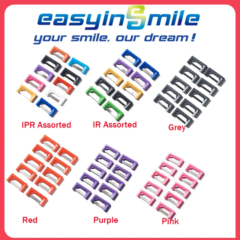 10SizeDentalOrthodonticPolishingStripsInterproximalReduction