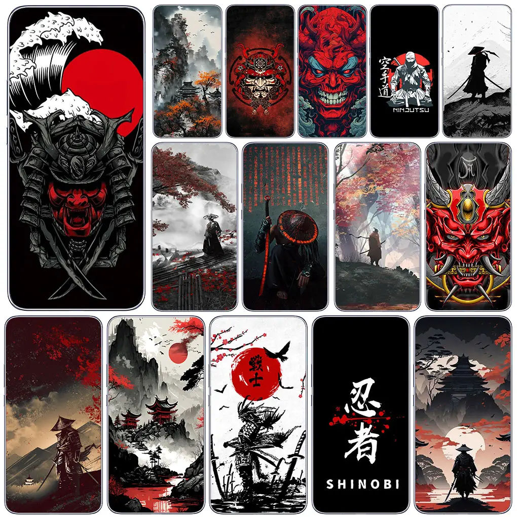 Samurai Skeleton Skull Ninja Bushido Phone Case
