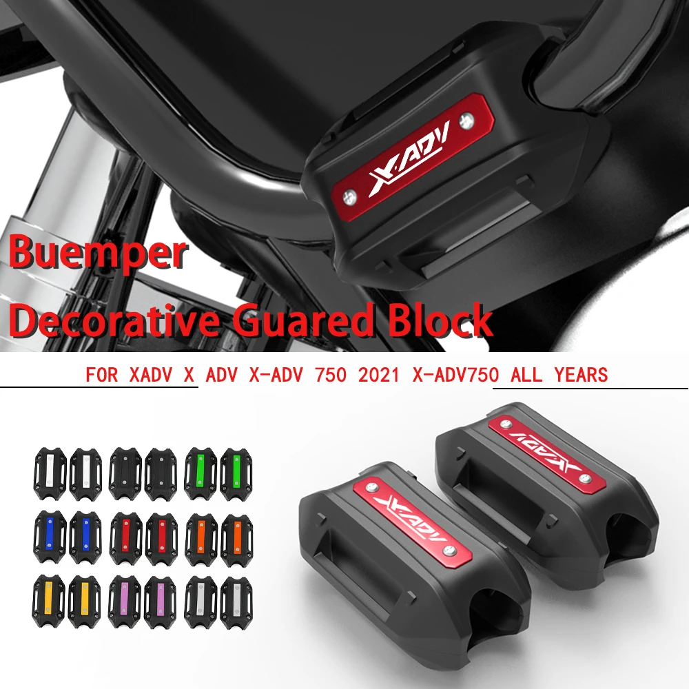 

Motorcycle For Honda XADV X ADV X-ADV 750 2021 X-ADV750 All Years Engine Crash Bar Bumper Protector Block Decorative Accessories