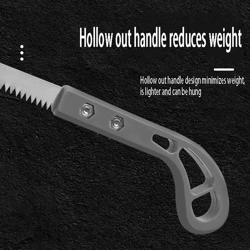 Detachable Chicken Tail Saw Garden Gardening Tree Felling Fast Cutting Labor-saving Wood Working Swallow