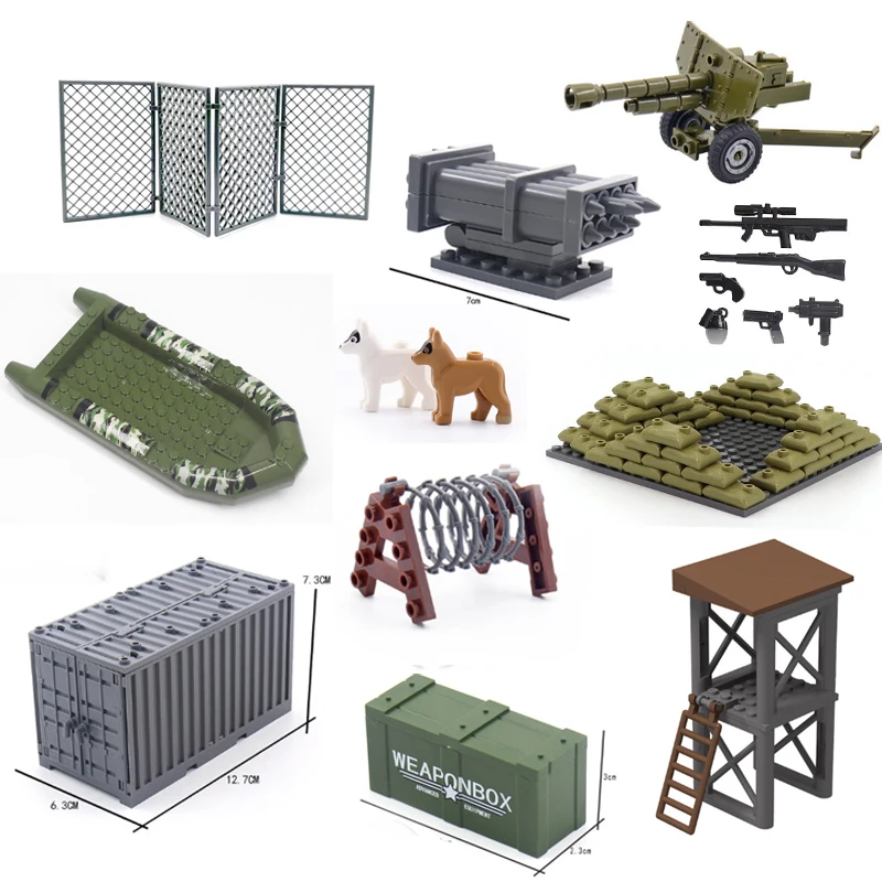 Military☆★リメイク缶✨️3個セット Amazon.com: JMBricklayer Medieval 3 in 1 Military Weapon Model Kit