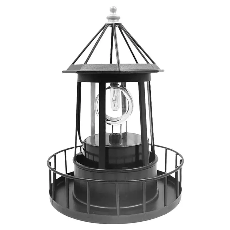 

Solar Rotating Lighthouse Light Waterproof Solar Festoon Fairy Light 360 Rotating Lighthouse Outdoor House Decor accessories