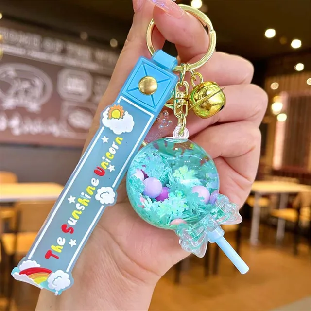 Porte-Clés Floraux – Lot De 3, Mignons, Métal – Décoration Sac Ou Clés – Cadeau Fête Des Mères (Rose, Blanc, Bleu)