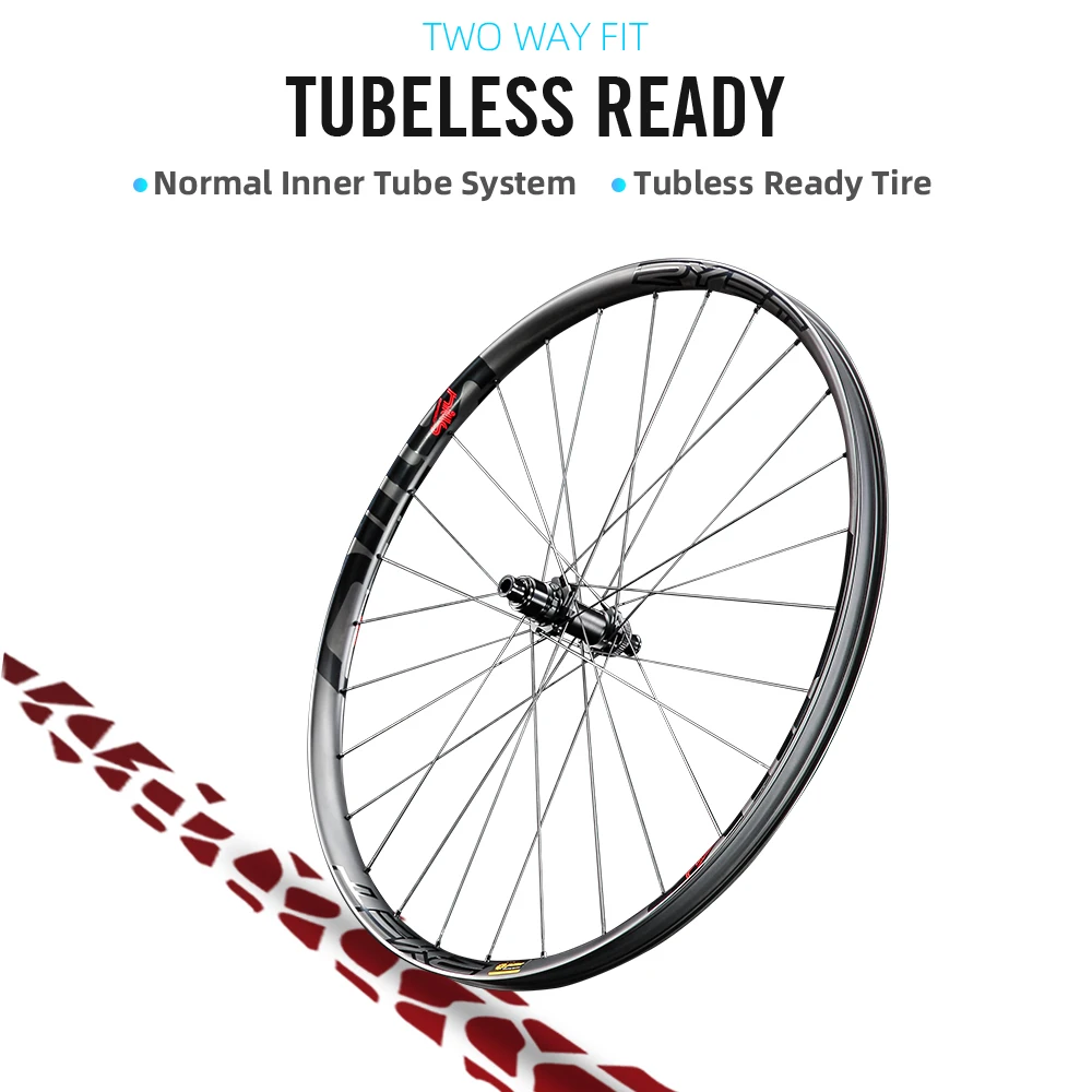 Carbon Bike Wheelset 29er MTB 1250g 35mm Width 36T Ratchet Straight Pull pillar Spokes
