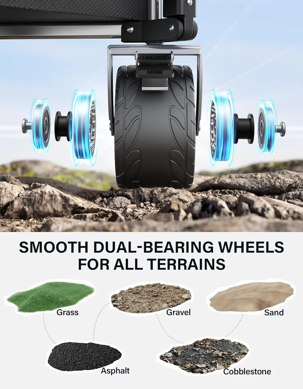 Heavy Duty Collapsible Wagon product image 3