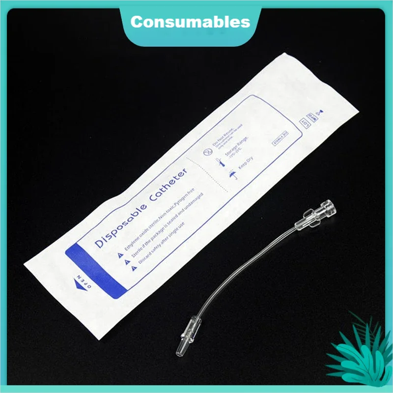 Disposable Mesogun Mesotherapy catheter for injection of water-based beauty equipment consumables