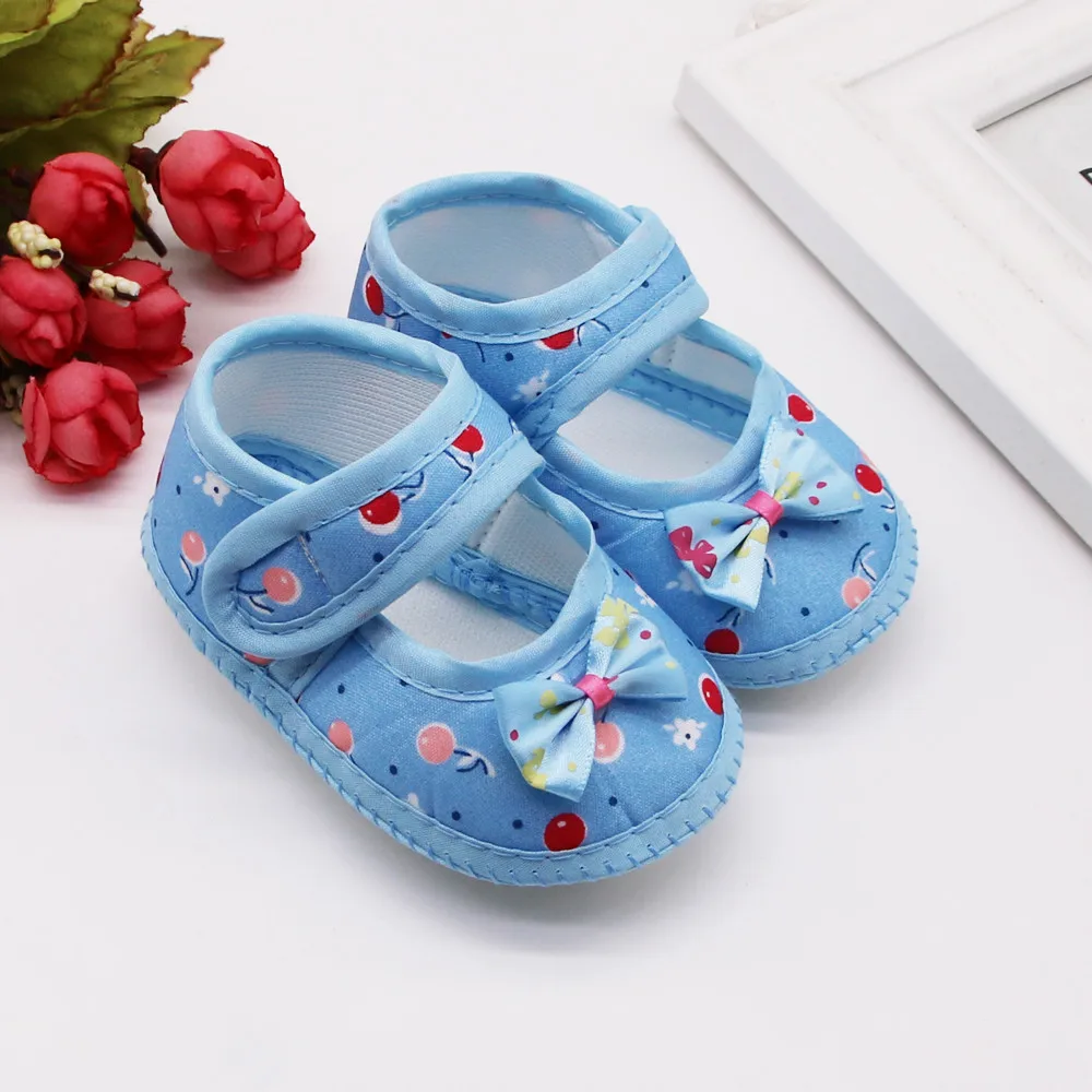 

Unisex Baby Shoes First Shoes Baby Walkers Toddler First Walker Baby Girl Kids Soft Cotton Sole Baby Shoes Booties Anti-slip