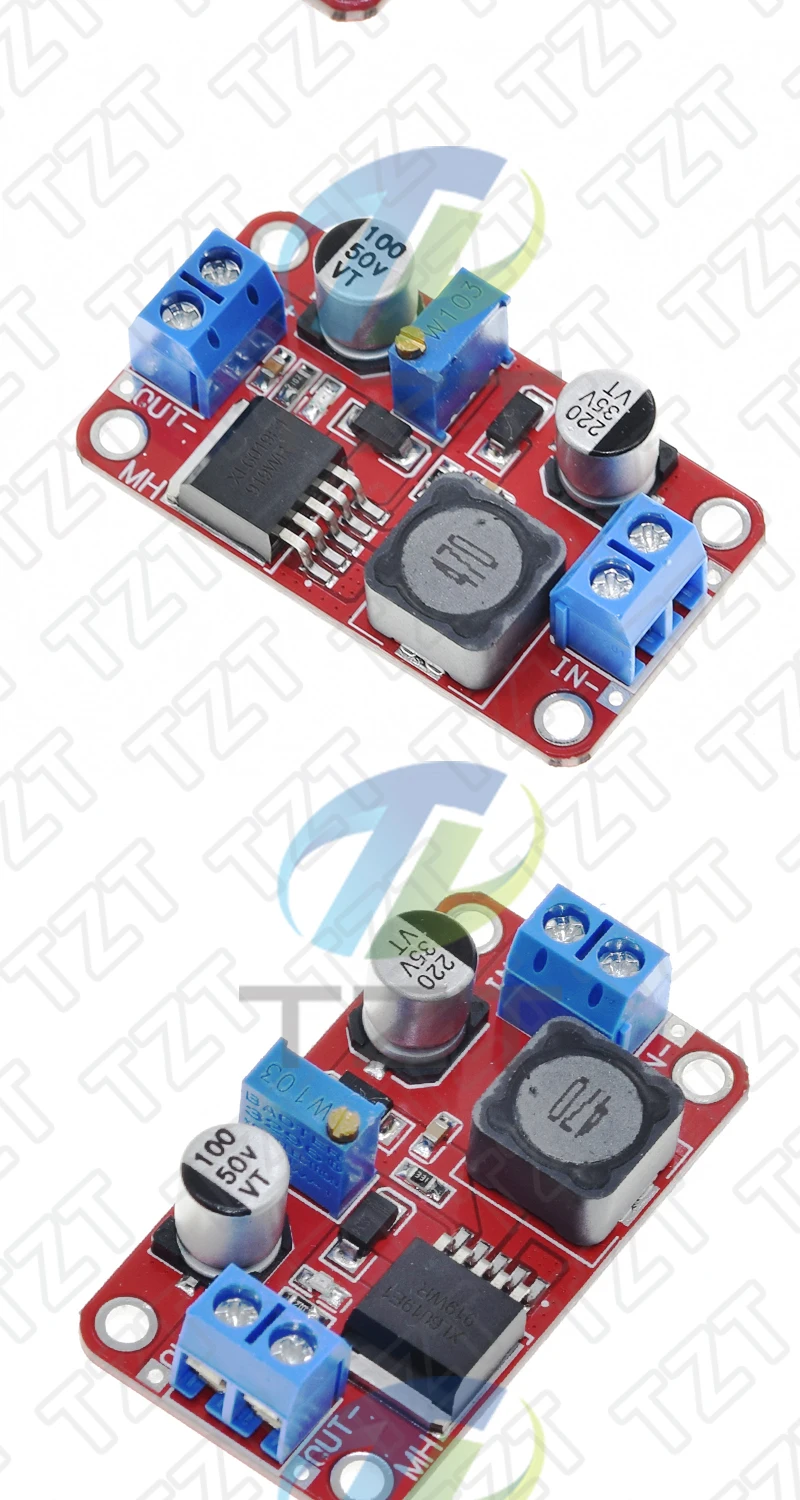 1/2/5PCS 5A DC-DC Step Up Power Modul Boost Volt Konverter 3,3 V-35V zu 5V 6V 9V 12V 24V XL6019 – Detail 5