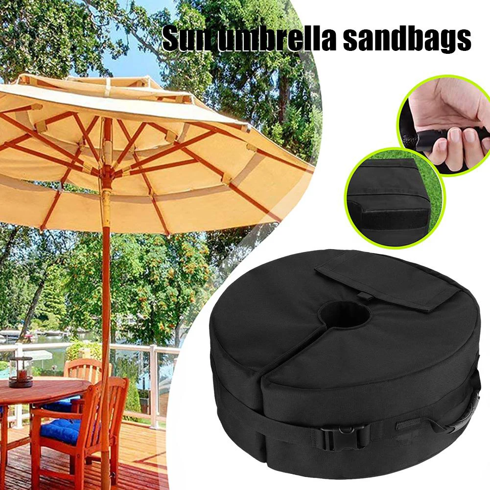 

Sand Bags, Gazebo Weights Sandbags Patio Umbrella Base, Outdoor Curtain, 600D Oxford Cloth, Without Sand For Canopy ,Tent Weight