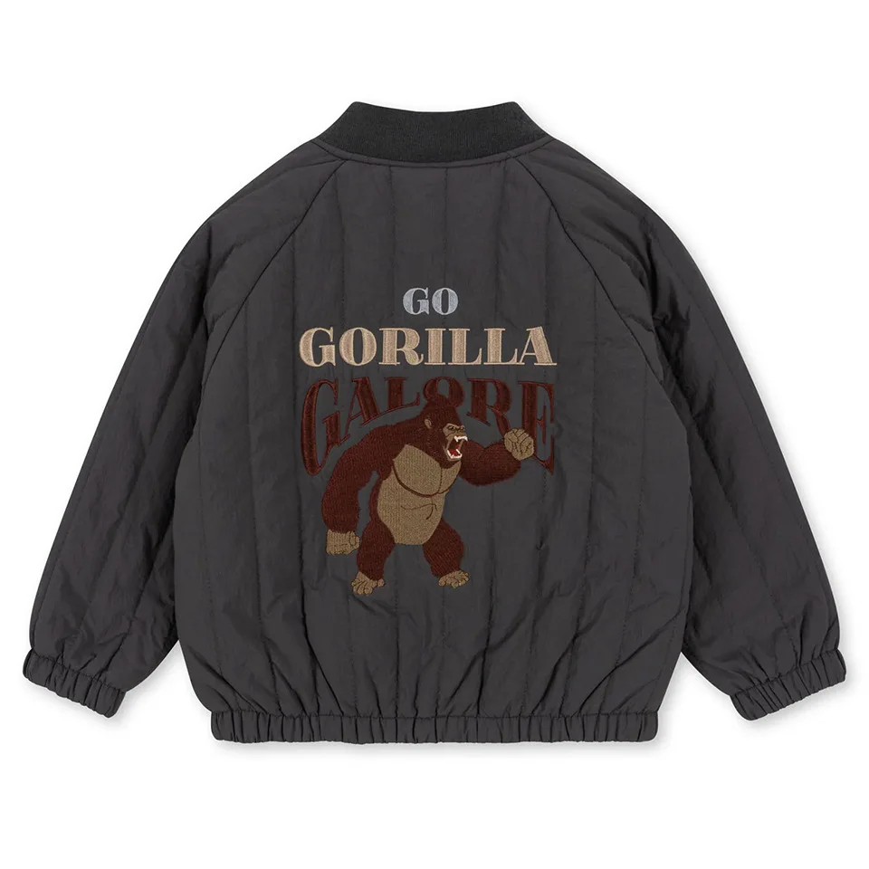 Autumn/Winter Children's Down Parkas Thicken Cotton Kids Jacket Animal Print Plush Warm Velvet Outerwear Coats Girls Boys